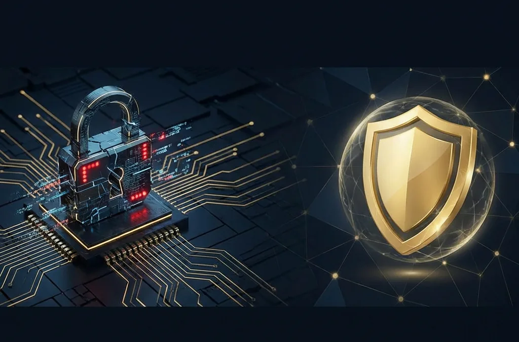 Ilustración editorial: Por qué tu web WordPress ha sido hackeada (y cómo evitarlo)