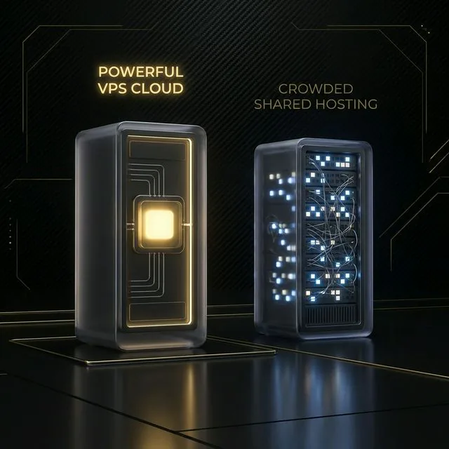 VPS vs Hosting Compartido: ¿Tu servidor te está frenando?